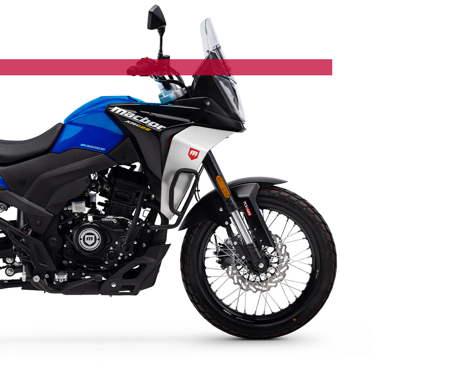 MACBOR Montana XR1 125 EVO BLEUE