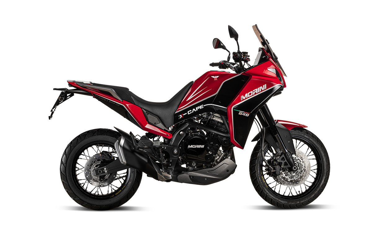 MOTO MORINI XCAPE 650 ROUGE