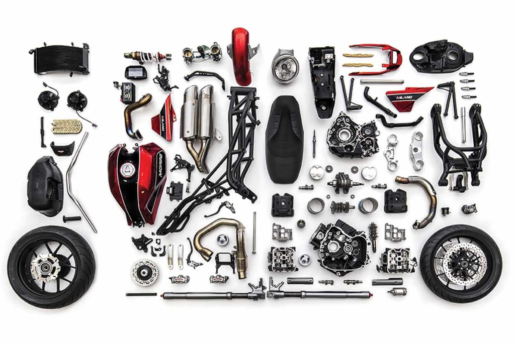 Pièces Moto Morini Milano 1200