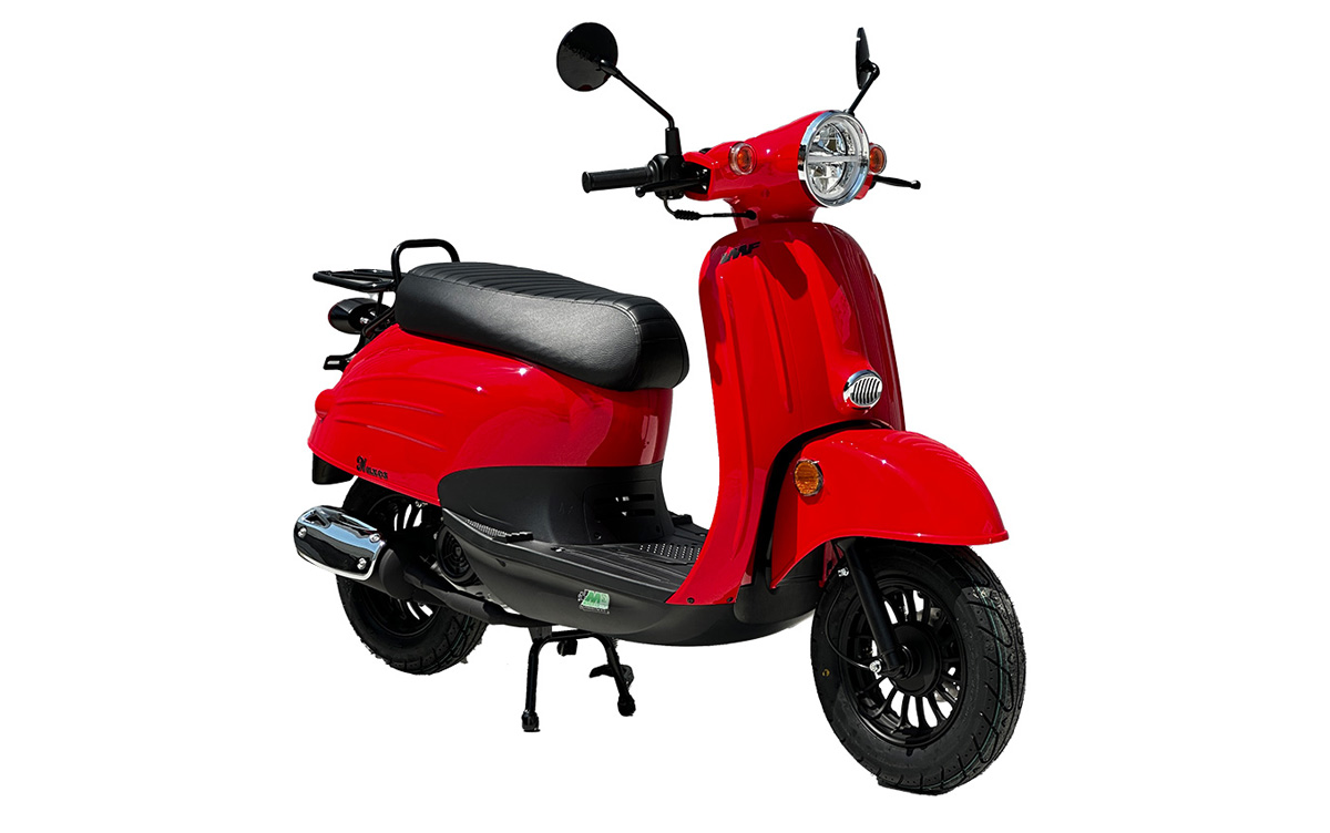 SCOOTER IMF INDUSTRIE ROUGE 50cc